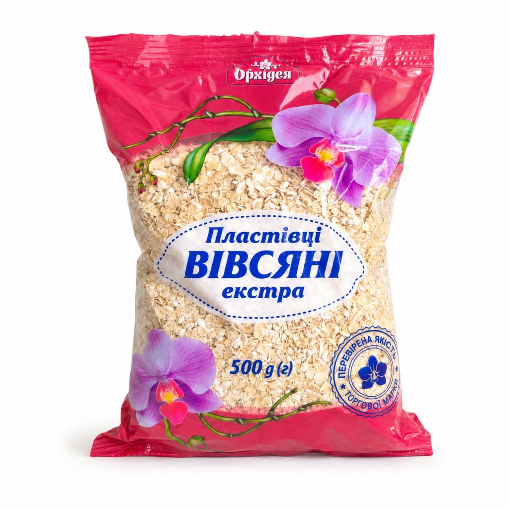 Вівсяні пластівці Екстра 500 г оптом